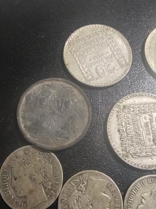 Monedas de Plata Francesas Varias