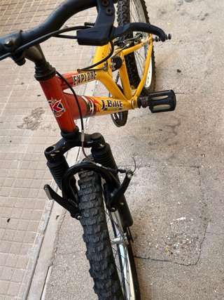 Bicicleta de Montaña J.Bike Amarilla
