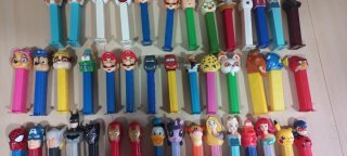 Lote Dispensadores PEZ Colección Personajes