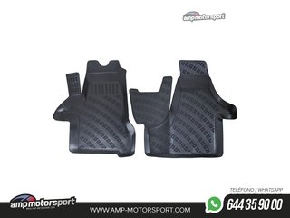 ALFOMBRILLAS DE GOMA RIZLINE PARA VOLKSWAGEN T5 MULTIVAN / CARAVELLE 2003-2015