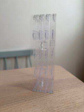 Organizador de bisutería plegable
