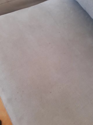 Sofá con chaise long gris