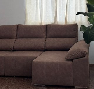 !!MODERNO SOFA CAMA DOOBLE CHAISE LONGUE!!