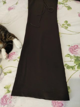 Pantaloni neri con lacci