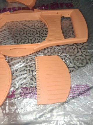 Mandolino Tupperware Arancione Giallo