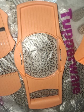 Mandolino Tupperware Arancione Giallo