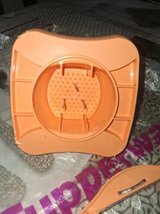 Mandolino Tupperware Arancione Giallo