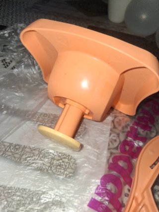 Mandolino Tupperware Arancione Giallo