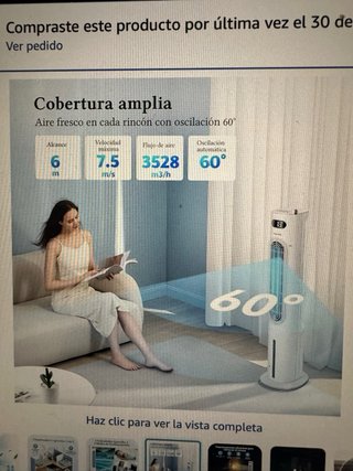 Climatizador Taylor Sweden Evaporativo Humidificad