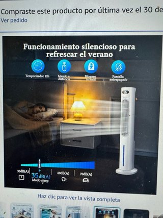 Climatizador Taylor Sweden Evaporativo Humidificad