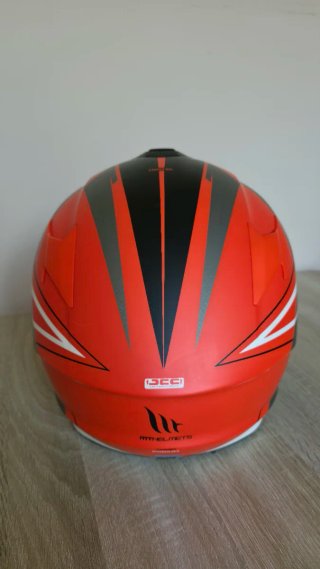 Casco MT Targo Talla L Negro/Rojo