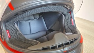Casco MT Targo Talla L Negro/Rojo