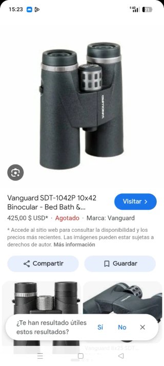 Prismáticos Binoculares Vanguard 10x42