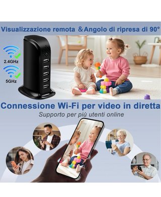 Mini Telecamera Spia HD 1080p Nascosta
