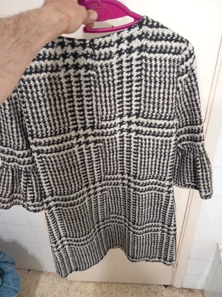 Vestido Zara Manga Francesa Talla S