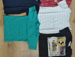 Lote 7 Camisetas Verano Niño 12-18 Meses