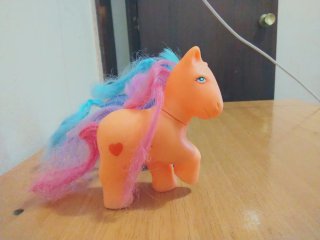 Lote 4 figuras ponis clásicos