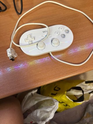 Volante Wii y mando wii