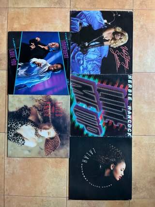 Lote 5 vinilos: Pop, Jazz, R&B/Soul