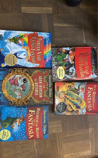 Pack de libros de Geronimo Stilton