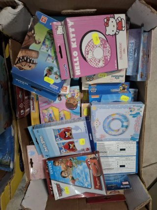 Lote de flotadores para piscina