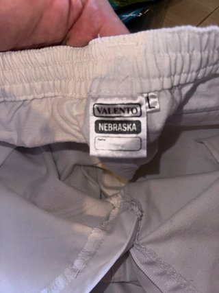 3 pantalones de trabajo nuevos talla L 46 blancos