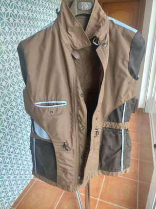 Chaqueta cazadora hombre marrón