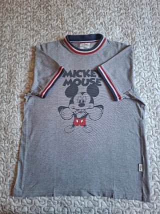 Camiseta Mickey Mouse El Ganso Gris