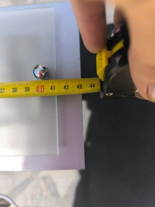 Lámpara de techo moderna cristal y metal