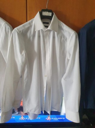 3 Camicie Uomo Taglia 38/M - blu e bianche