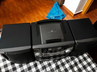 Aiwa Radiocasete CD Doble Cassette CA-DW320