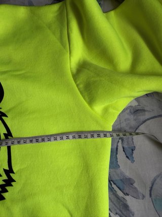 Sudadera Great I Am Neón Amarillo