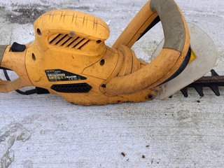 Tagliasiepi elettrico giallo