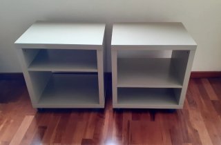 2 Muebles Auxiliares Ikea Verde