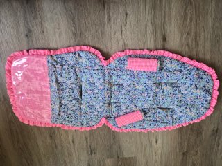 Colchoneta Bugaboo Butterfly Floral Rosa fluor