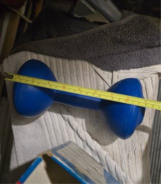 Mancuernas Strong Man 2kg Años 80 antiguas