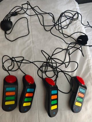 Pulsadores Buzz PlayStation 2