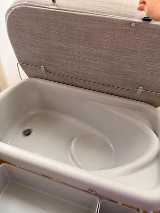 Bañera cambiador bebé marca chicco
