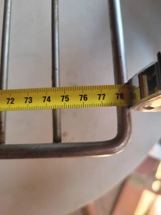 Parrilla Acero Inox 78.7x48