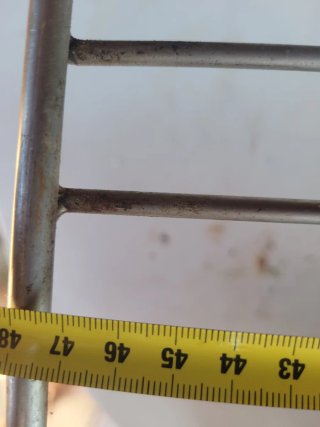 Parrilla Acero Inox 78.7x48