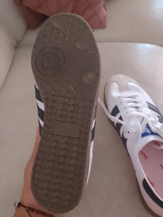 Adidas Samba Blancas y Negras