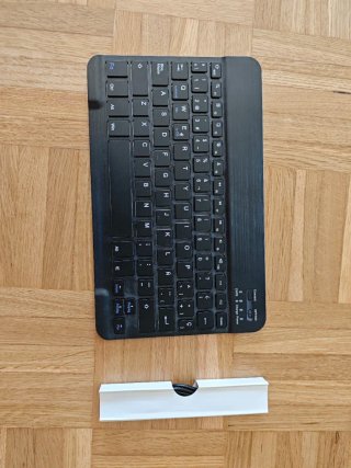 Teclado Inalámbrico USB Negro