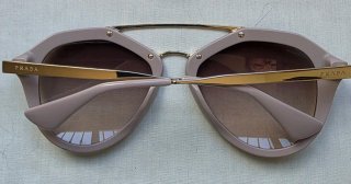 Gafas de sol Prada Malva y Doradas