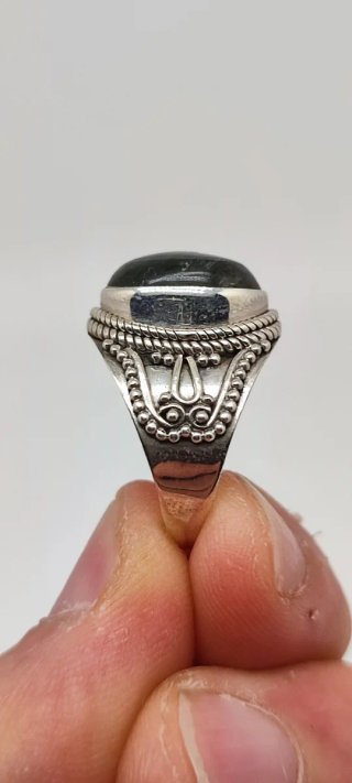 Anillo de Plata y Labradorita.