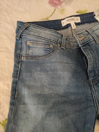 Jeans Mango Blu Taglia S