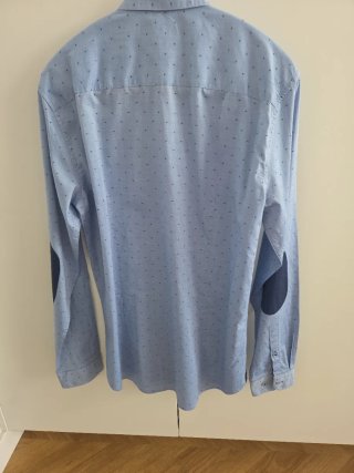 Camisa Fórmula Joven Slim Azul Talla M