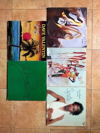 Lote 5 Vinilos Funk, Jazz, R&B, Soul