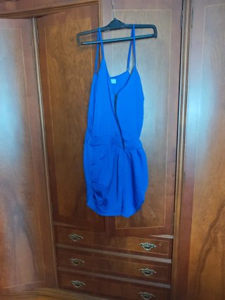 Mono corto verano azul
