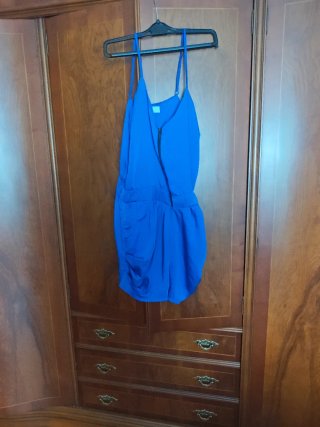 Mono corto verano azul