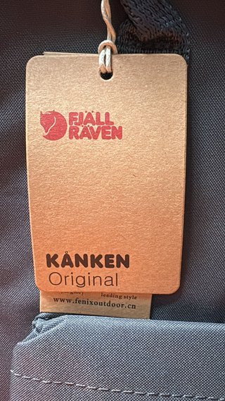 Zaino Fjallraven Kanken Grigio